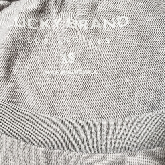 WOMEN'S LUCKY BRAND LUCKY CLOVER GRAPHIC T-SHIRT. - Picture 7 of 7